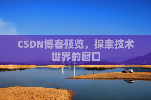 CSDN博客预览，探索技术世界的窗口